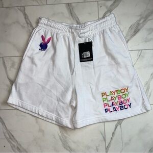 Playboy graphic‎ colorful Sweat Shorts